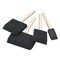 School Smart Wedge Foam Paint Brushes, Assorted Sizes, Pack of 48